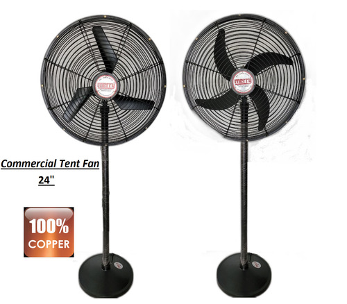 Tent Fan - Blade Diameter: 24 Inch (In)