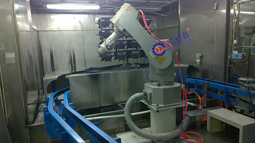 Dustfree Paint Shop With Robotic Arm