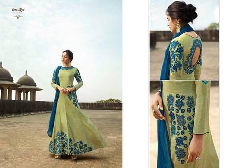 Clarabelle Georgette Embropidery Anarkali Heavy Dresses