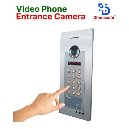 Multi Apartment Video Door Phones - Advanced Security Features, Dual Monitor And Camera System, User-friendly Interface, Sleek Design