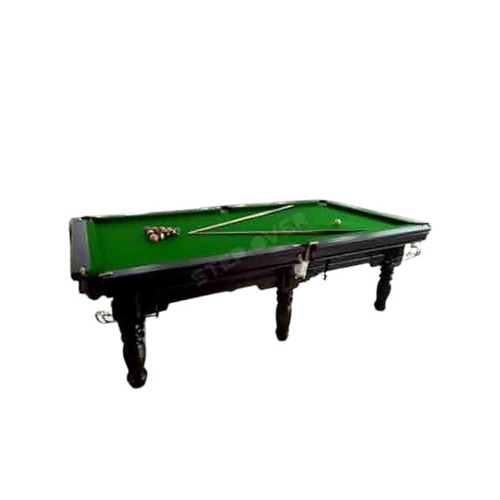 Both Sides Laminated Board Snooker Table, 8 Wheels Table With Lock System