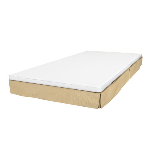 Camabeds Zen Single Bed Frame With Royal 3d Quilted Cover And Mattress