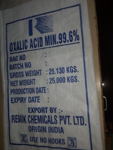 Oxalic Acid 99.6% Min