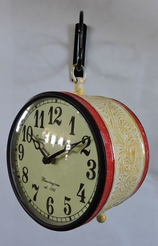 Painted Station Wall Clocks