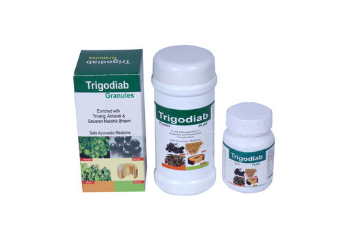 Diabetes Granules , Trigodiab Granules 100 Age Group: Suitable For All Ages