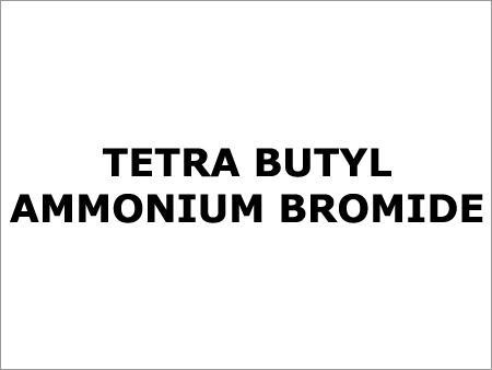 Tetra Butyl Ammonium Bromide And 50% Solution (CAS NO. 1643-19-2)