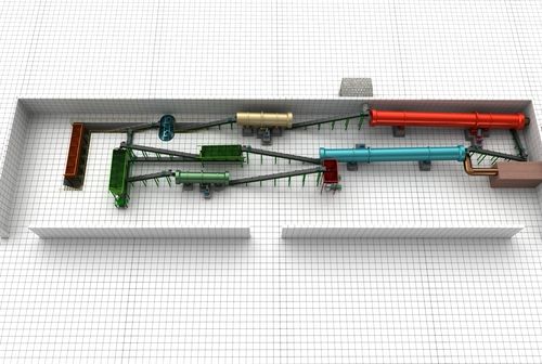 30,000 Tons Per Year Organic Fertilizer Production Plant