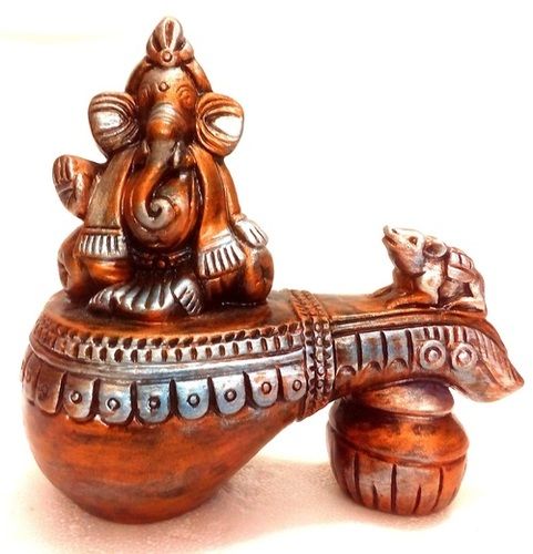 Handmade Terracotta Ganesha on SITAR