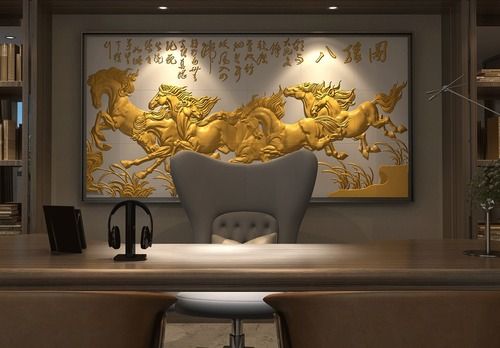 3d Wall Panel (Horse)