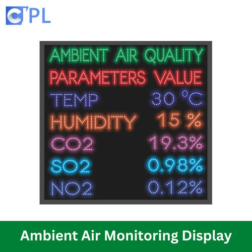 Ambient Air Quality Monitoring Displays at Best Price in Vadodara ...