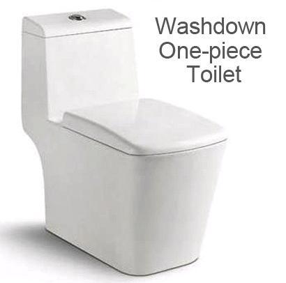 Washdown One Piece WC Pan Water Closet