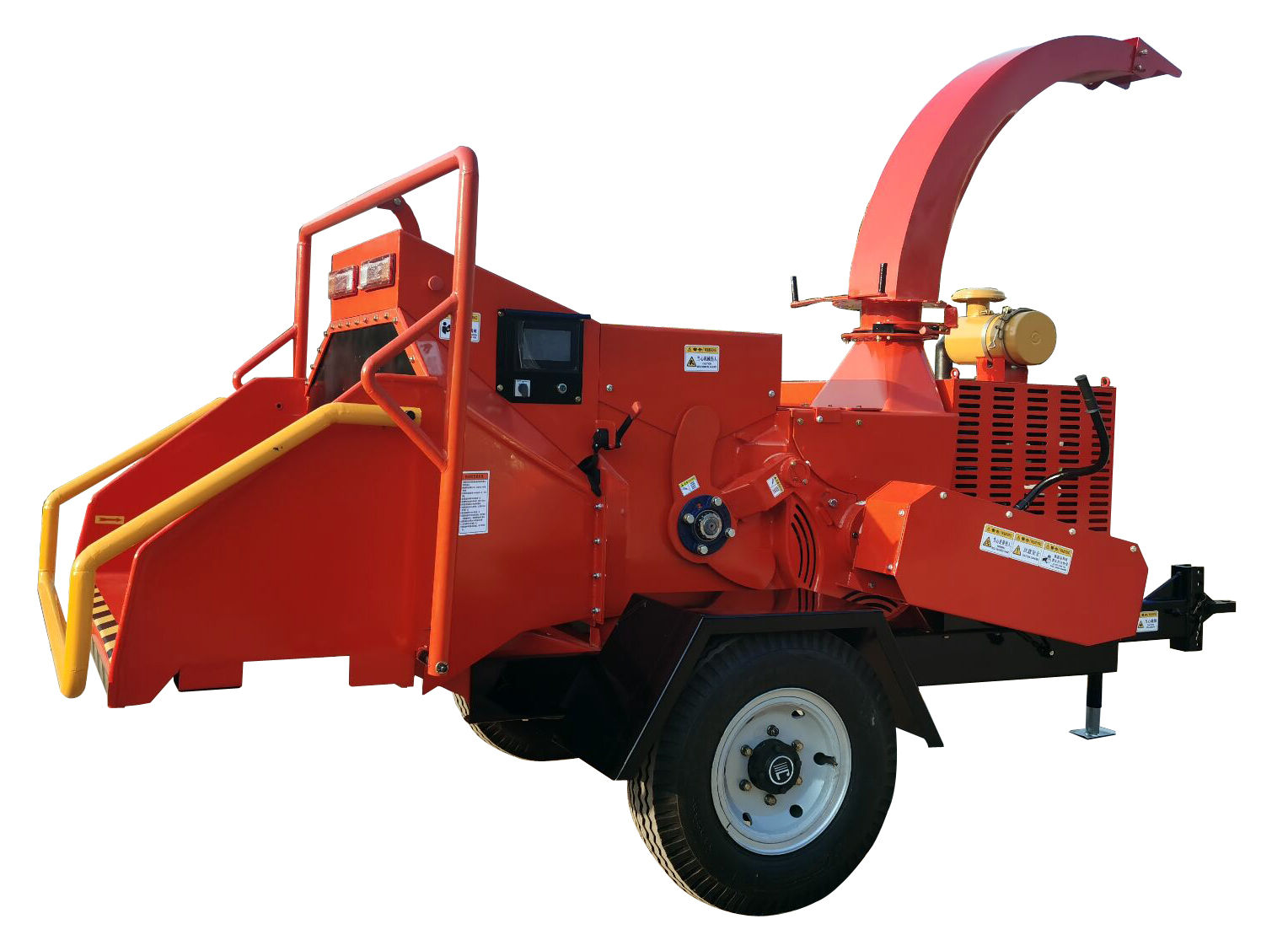 Diesel Engine Mobile Wood Chipper (Brush Chipper)