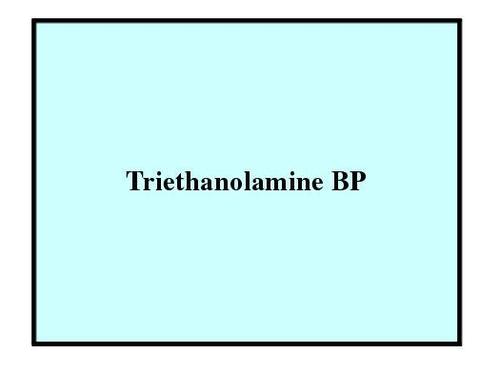Triethanolamine BP