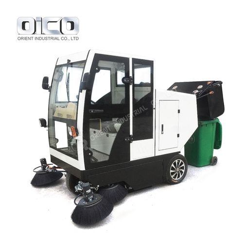 Heavy Duty Ride On Concrete Three Wheel Electric Sweeper