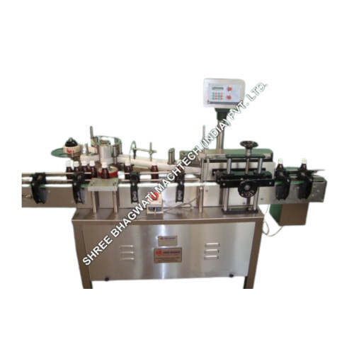 Vials Sticker Labelling Machine - Stainless Steel, Up to 60 Labels Per Minute | Automatic with PLC Control, Accurate +/- 0.5 mm, 1 Year Warranty