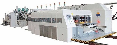 Automatic Flexo Printer Slotter Rotary Die Cutter And In-Line Folder Gluer