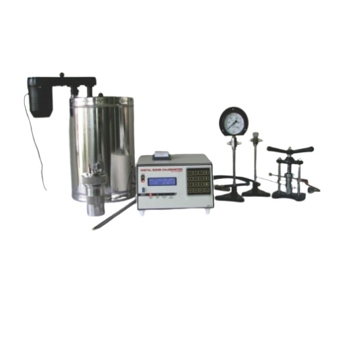 Bomb Calorimeter Apparatus With Digital Display - Usage: Calorific Value Test