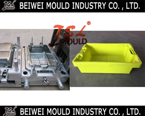 Injection Plastic Fish Crate Box Mould