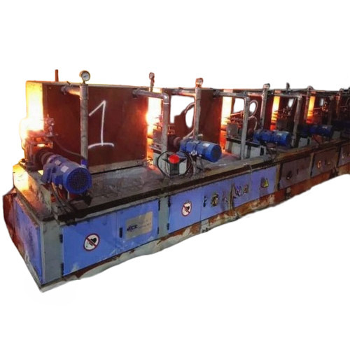 Billet Induction Heater - 100-10000kW Power, 500Hz-2000Hz Frequency, Roller Convey Automatic Feeding System, Advanced Water Cooling Technology, PLC Console