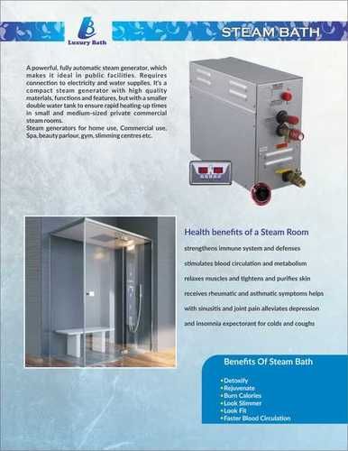 Steam Bath Generator