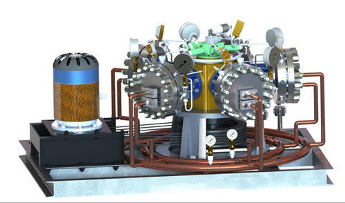 D-Type 30mpa Working Pressure Methane And Biogas Dipahragm Compressor