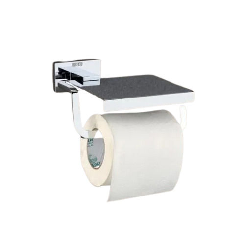 Exclusive Toilet Paper Holder - Color: Silver