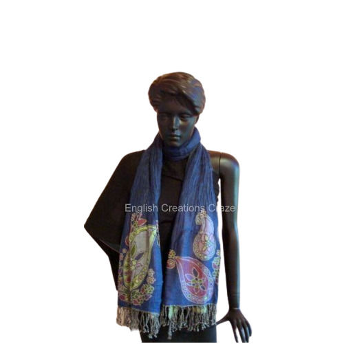  चमकीले रंगों वाली महिलाओं के लिए मुद्रित विस्कोस सॉलिड कलर स्कार्फ 