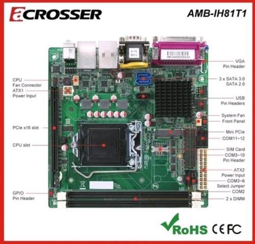  H81 चिपसेट (AMB-IH81T1 Intel) 