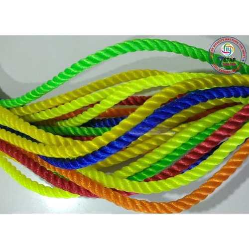 Multi Color HDPE Ropes - High Strength, Lightweight, Minimum Elongation | Attractive Colors with Good Shock Absorption and Negligible Water Absorption