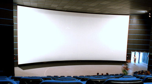 Cinema Curved Projection Screen