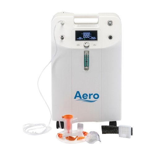 Aero Oxygen Concentrators With Large LCD Display