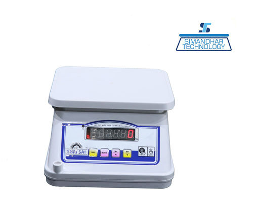 Mini Dust Proof Table Top Scale 10/20 Kg - Accuracy: 1/2 Gm