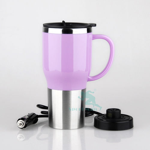 12v USB Stainless Steel Travel Mug