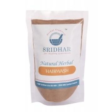 Sridhar Natural Herbal Hairwash Powder 50 Grams Pack of 2
