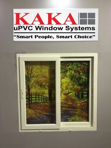 UPVC Two Track Sliding Window System