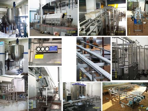 SS Dairy Tanks and Crate Washers