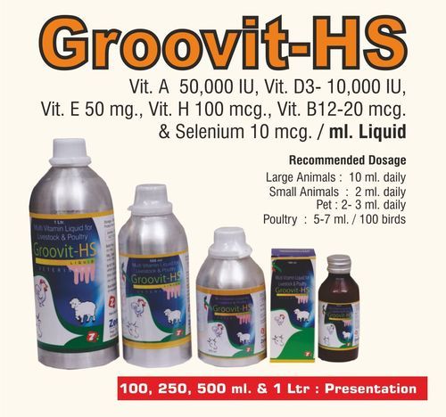 Vitamin H with A D3 and E Veterinary Feed Supplement Liquid