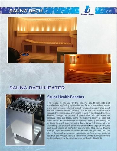 High Performance Sauna Bath