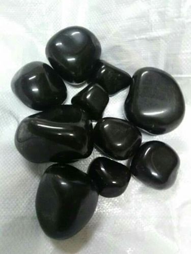 Black Jumbo Pebbles