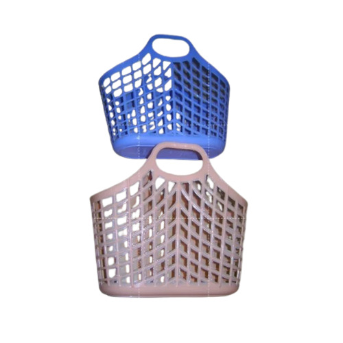 Plastic Basket - High-Quality Plastic Material, Versatile Design for Various Uses