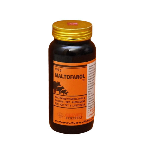 Malt Based Vitamins Iron Calcium Animal Feed Supplement