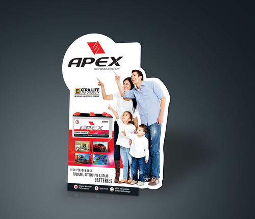 Standees Designing Printing Services By DESIGN INDIA
