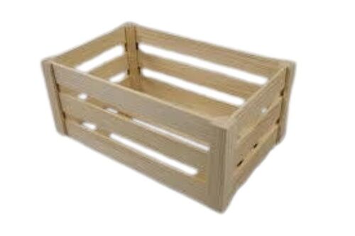 Industrial Wooden Crate (Hps-12) - Color: Yellow