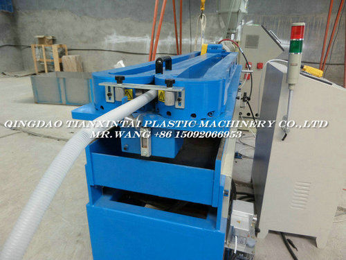 Single Wall Flexible Plastic Corrugated Conduit Making Machine