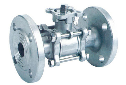 3pc Flanged Ball Valve With Iso5211 Mounting Pad