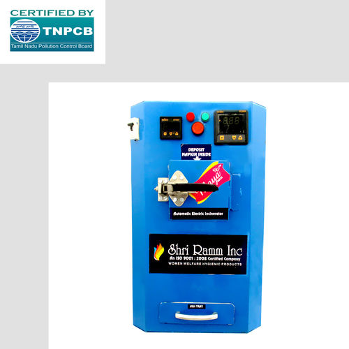 Pcb Certified Portable Electric Sanitary Napkin Incinerators