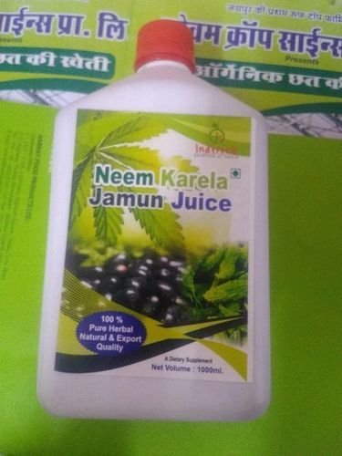 Organic Neem Karela Jamun Juice Ingredients: Herbs