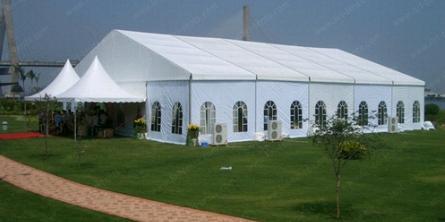 20 By 25 Meter Aluminum Pvc Clear Span Tent Length: Standard Inch (In)