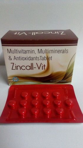 Zincall-Vit ( Multivitamin, Multiminerals & Antioxidants Tablets)