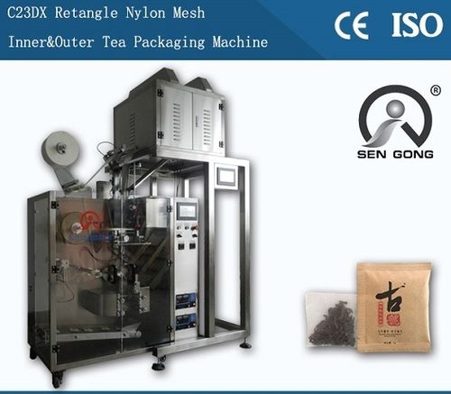 Automatic Flat Nylon Tea Bag Packing Machine (Electric Scales Filler)